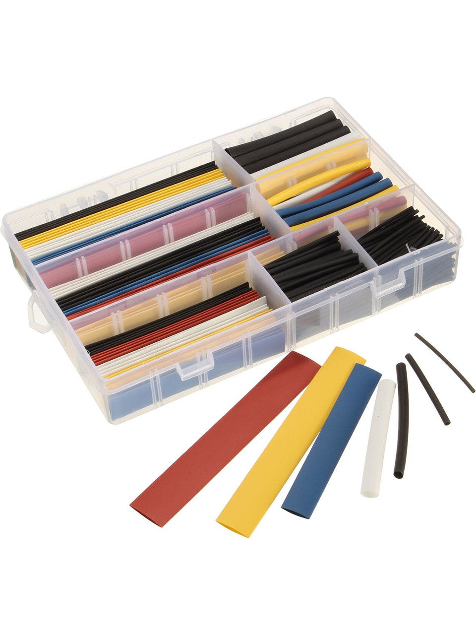 Kutulu 164'lü Heat Shrink Makaron Daralan Kablo Tamir Seti