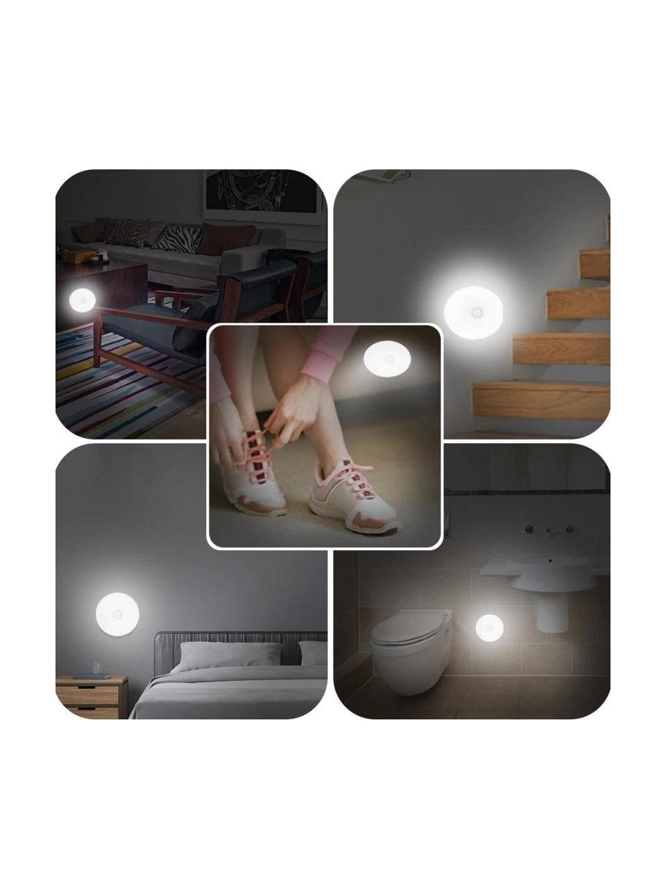 USB Şarjlı Pır Hareket Sensörlü Gece Lambası