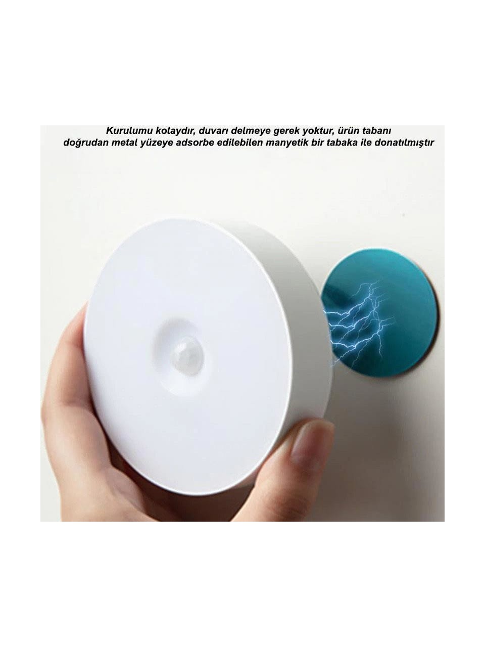 USB Şarjlı Pır Hareket Sensörlü Gece Lambası