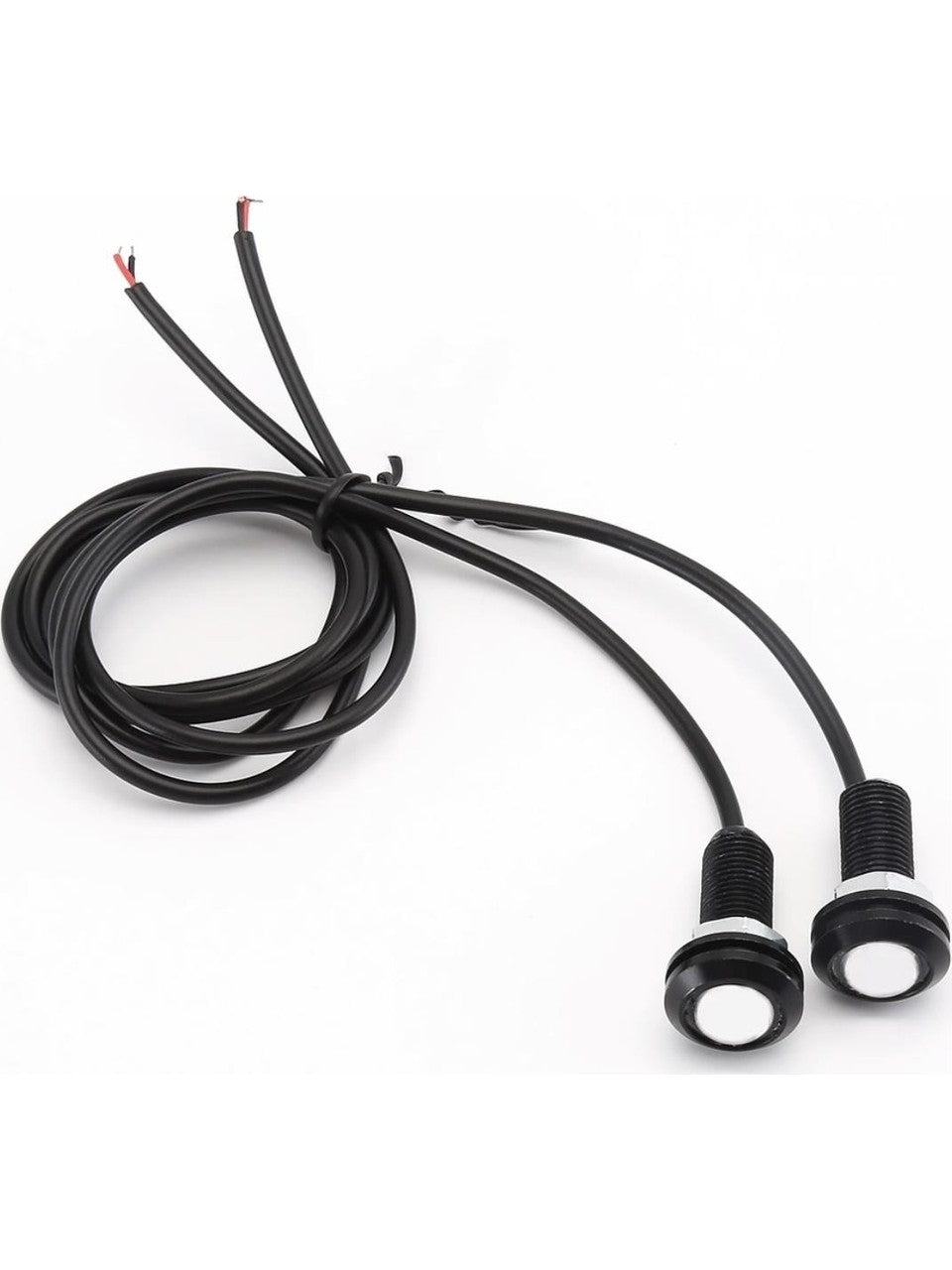 2 Adet Vidalı Beyaz Kartal Gözü Eagle Eye Gündüz Ledi Ayna Altı Ledi