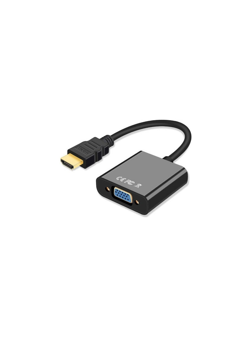 HDMI To VGA Dijital - Analog Monitör HDMI Çevirici Dönüştürücü