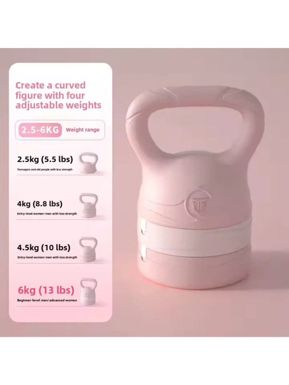 Fitness Kettlebell Spor Kadınlar Kettlebell Erkekler Gluteal Kas Eğitimi Dambıl Squat Güç Fitness