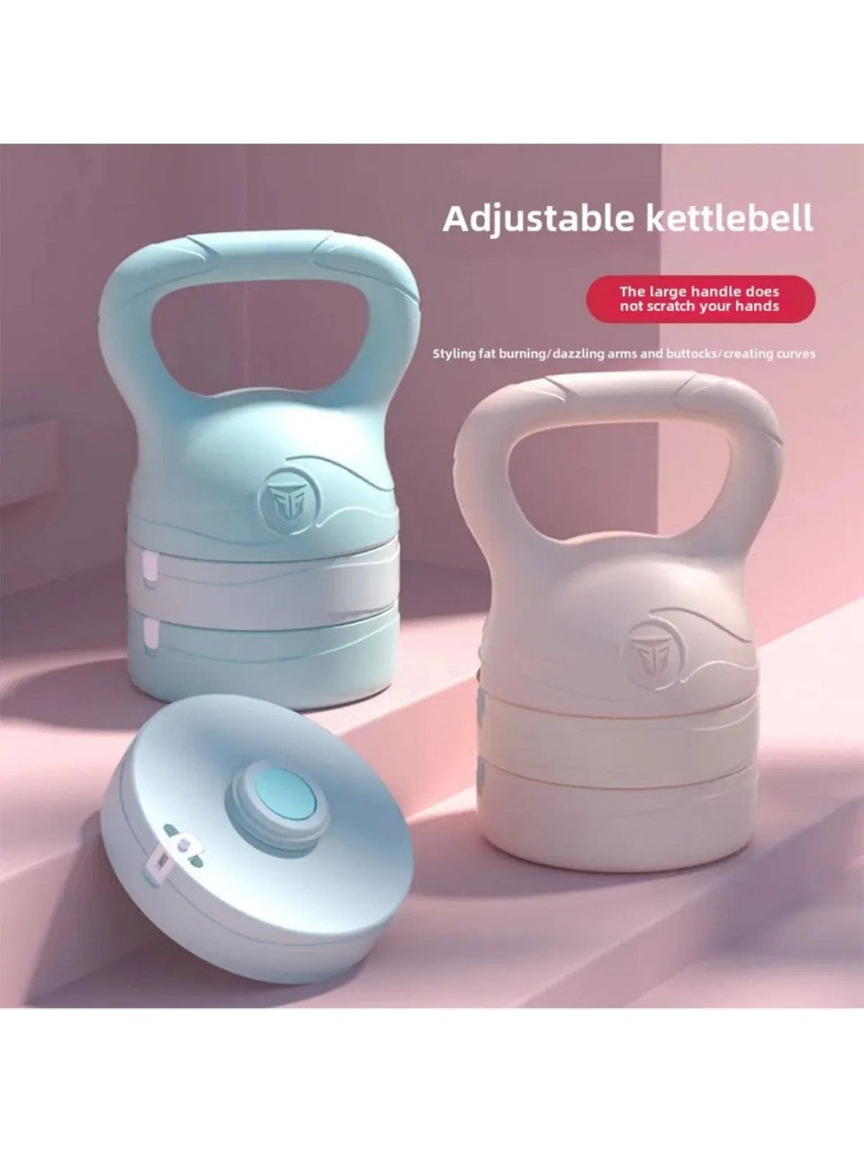 Fitness Kettlebell Spor Kadınlar Kettlebell Erkekler Gluteal Kas Eğitimi Dambıl Squat Güç Fitness