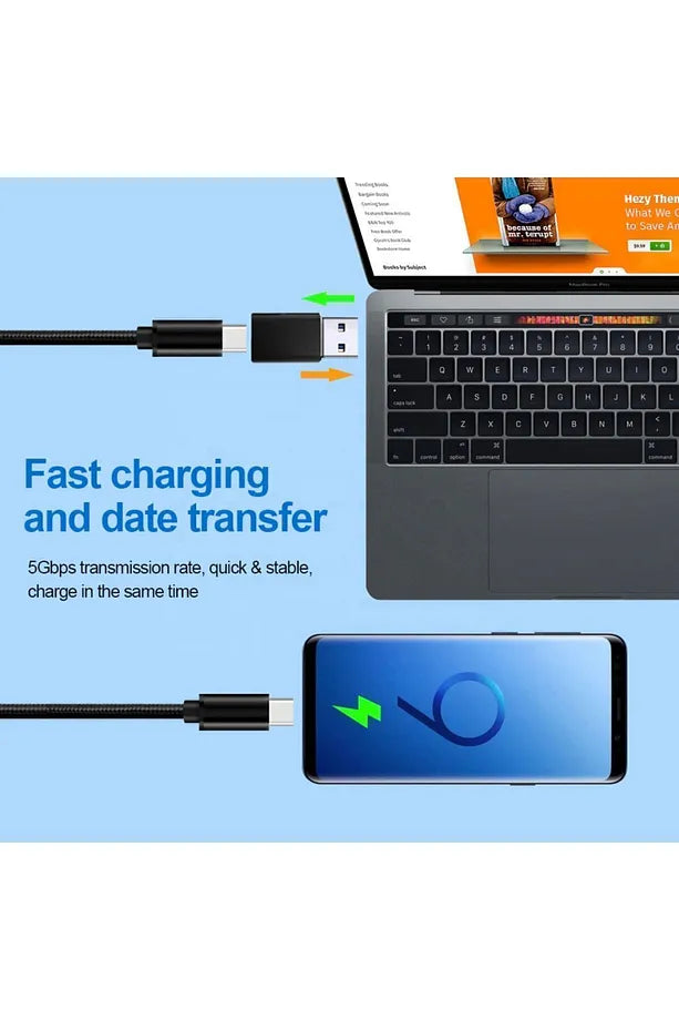 USB 3.0 Type A Erkek - USB 3.1 Type C Dişi Dönüştürücü