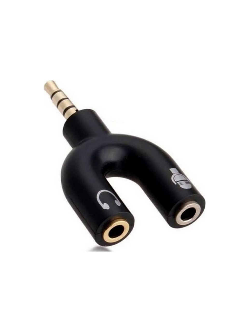 Kulaklık Mikrofon Birleştirici Adaptör 3.5mm Ayırıcı Aparat