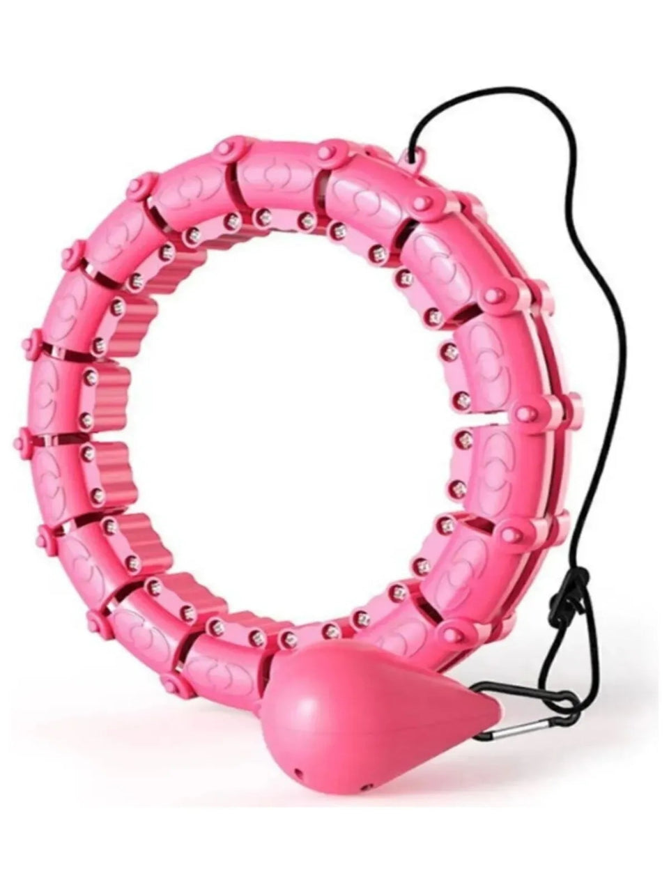 Hulahop Egzersiz Çemberi - Egzersiz Halkası - Ağırlıklı - Bel Bölgesi Ayarlanabilir - Hulahop