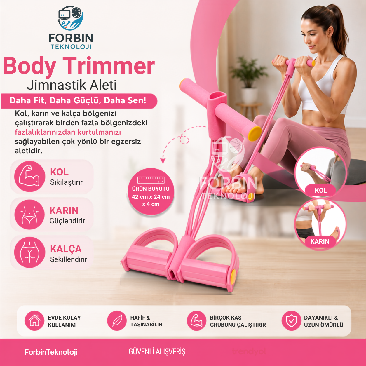 Karın Kol Kalça Ayak Tüm Vücut Şekillendirme Fitness Aerobik Jimnastik