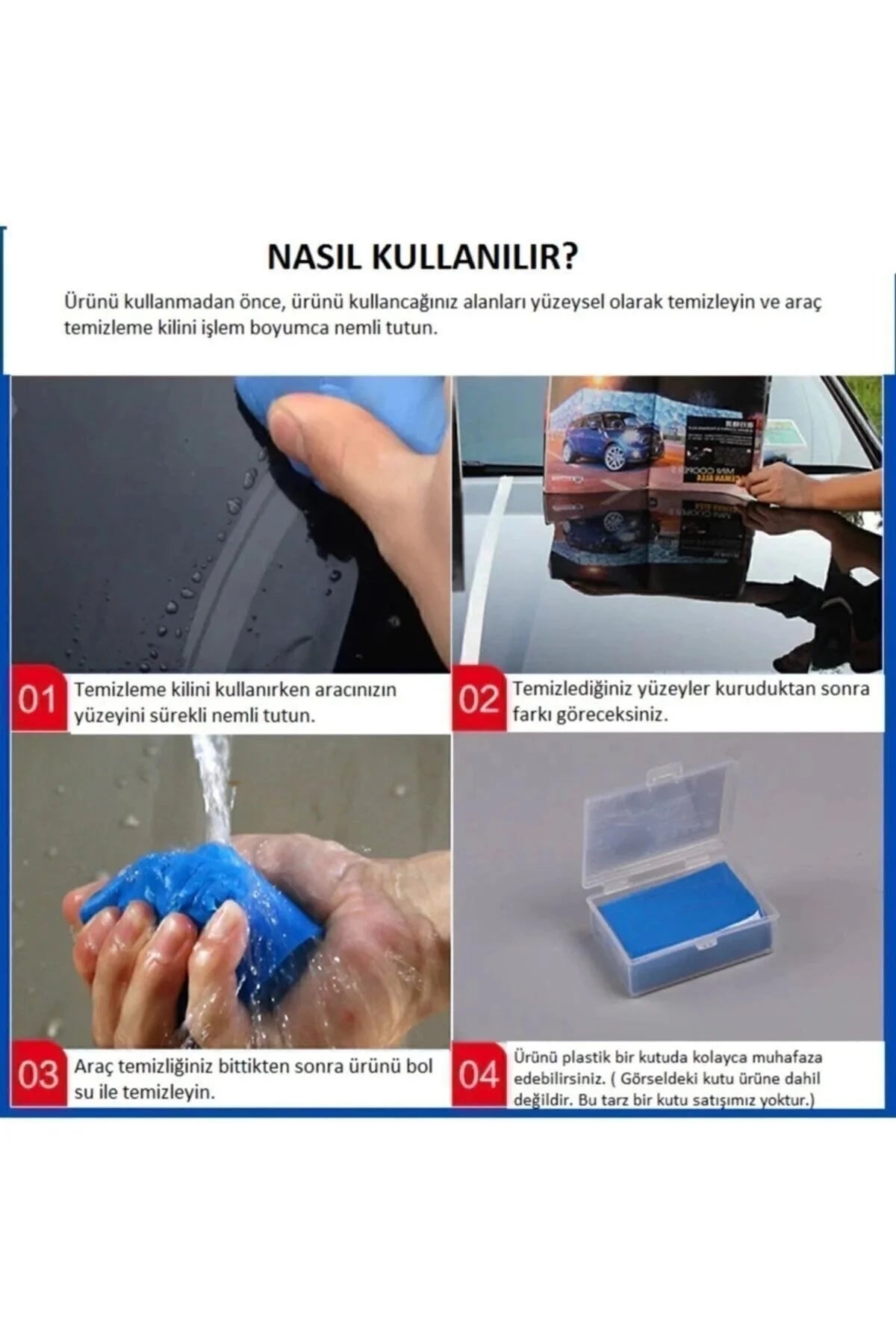 3M Nano Kil Hamuru Araç Yüzey Temizleyici 180 gr