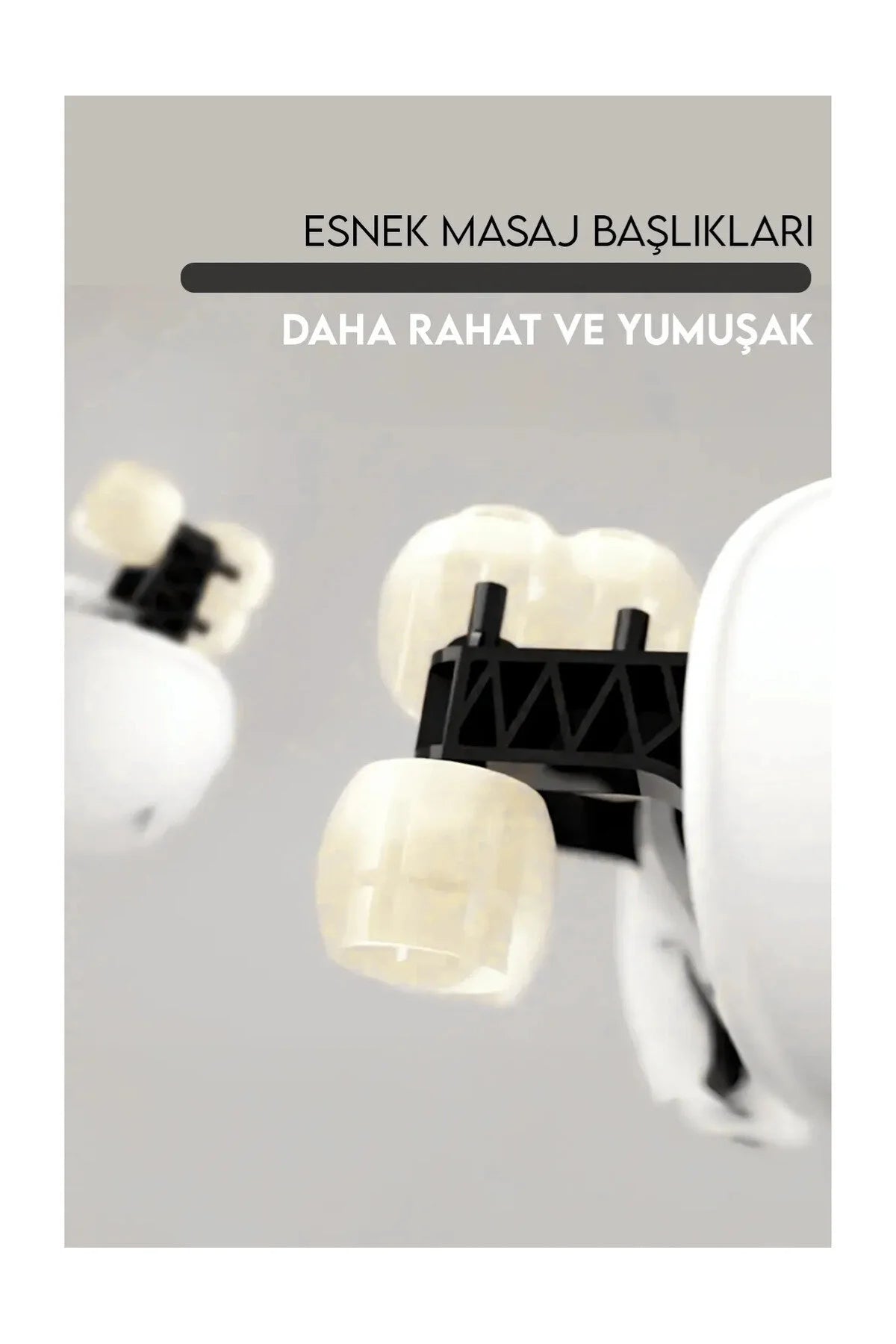 İnsan Eli Hissi Veren Şarjlı Masaj Aleti – Ovmalı, Boyun, Sırt Ve Bacak Masaj Cihazı